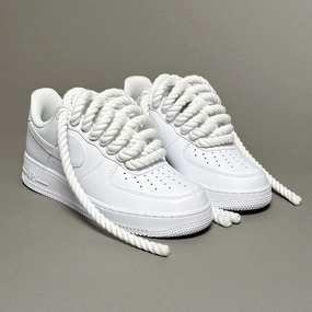 toe - box - roomy - design - spaciousness shoes brand - name Nike Air Force 1 "Rope Laces White" V2