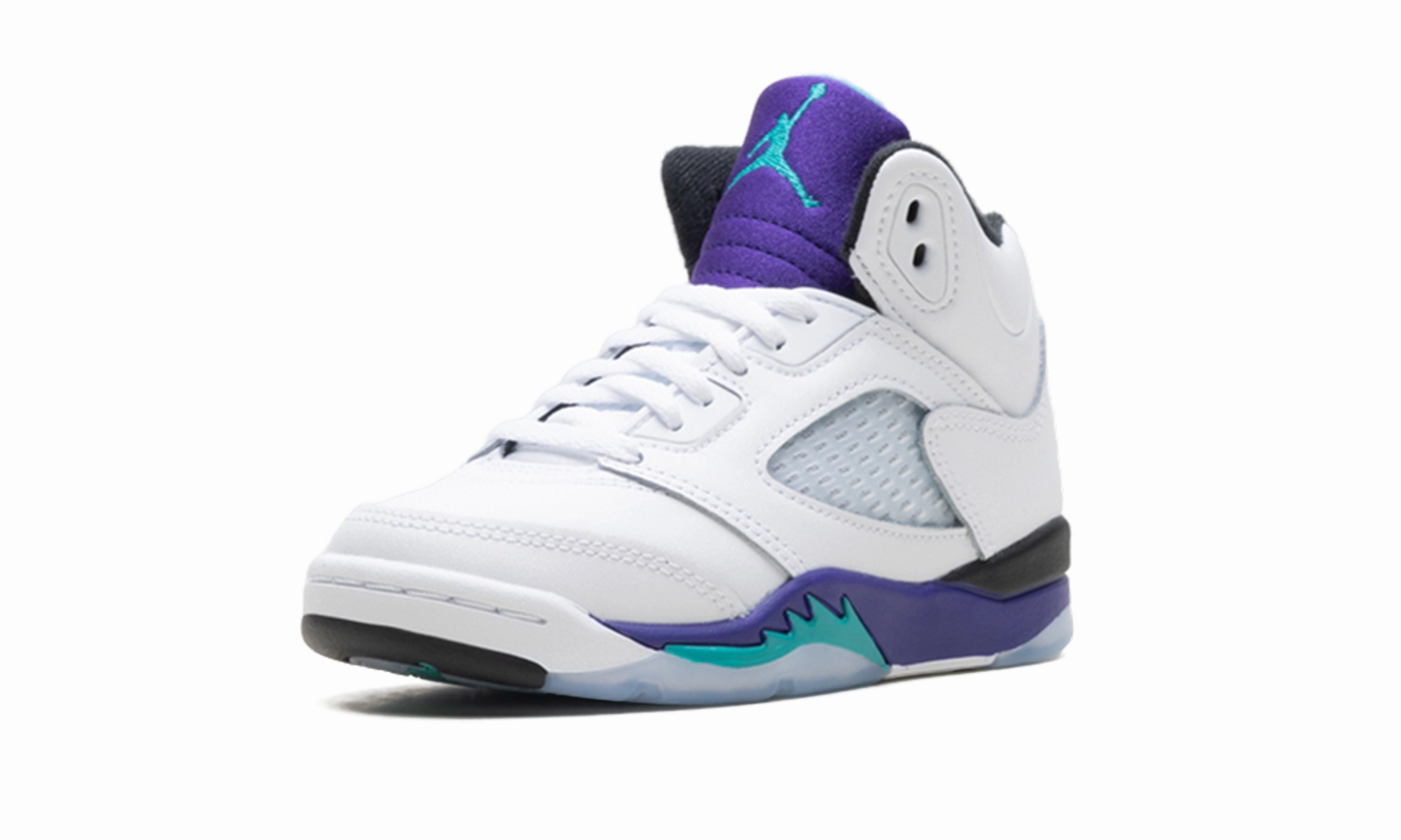 synthetic track running wear night running footwear Air Jordan 5 Retro PS "Grape"