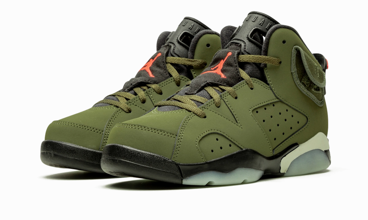 Air Jordan 6 PS "Cactus Jack - Travis Scott" resistance bands