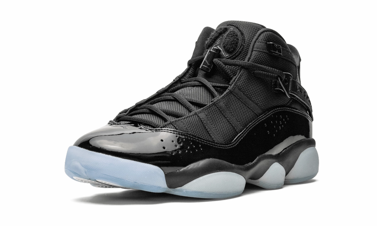 Air Jordan 6 Rings "Black Ice" Ankle - collar