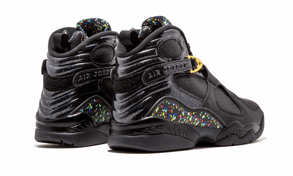Air Jordan 8 Retro C&C "Confetti" snug fit shoes mass - market - brand shoes