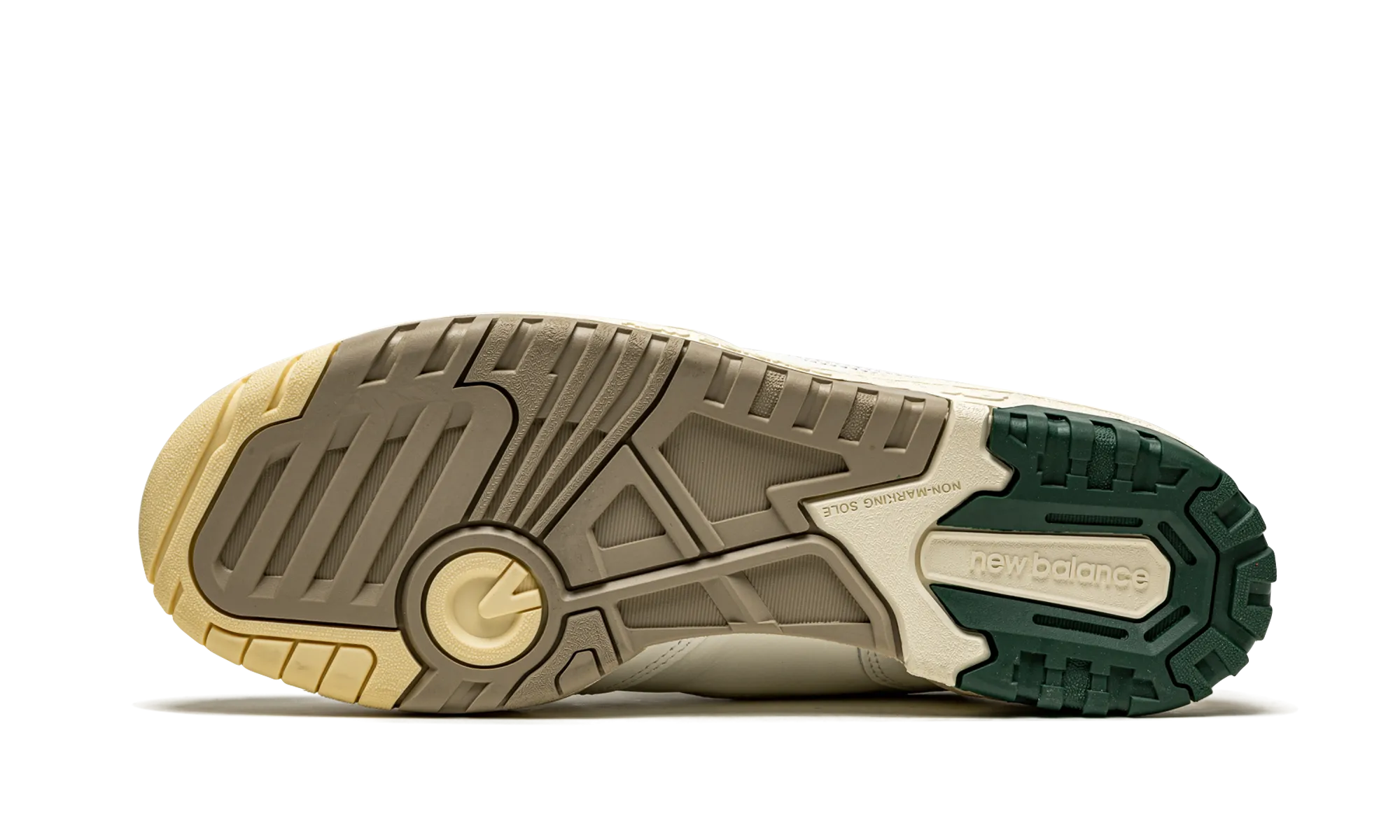 550 "Aime Leon Dore - Natural Green" custom - made shoes