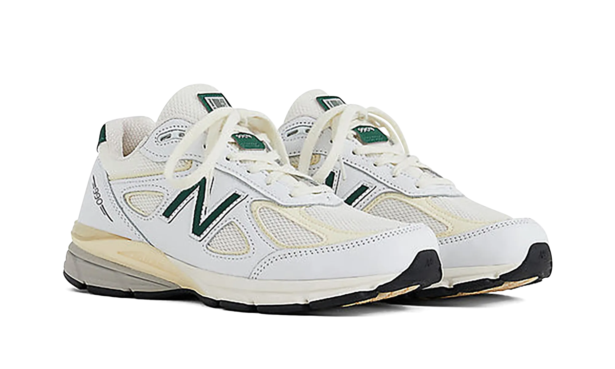 990V4 "Made in the USA - White / Green" quick - drying