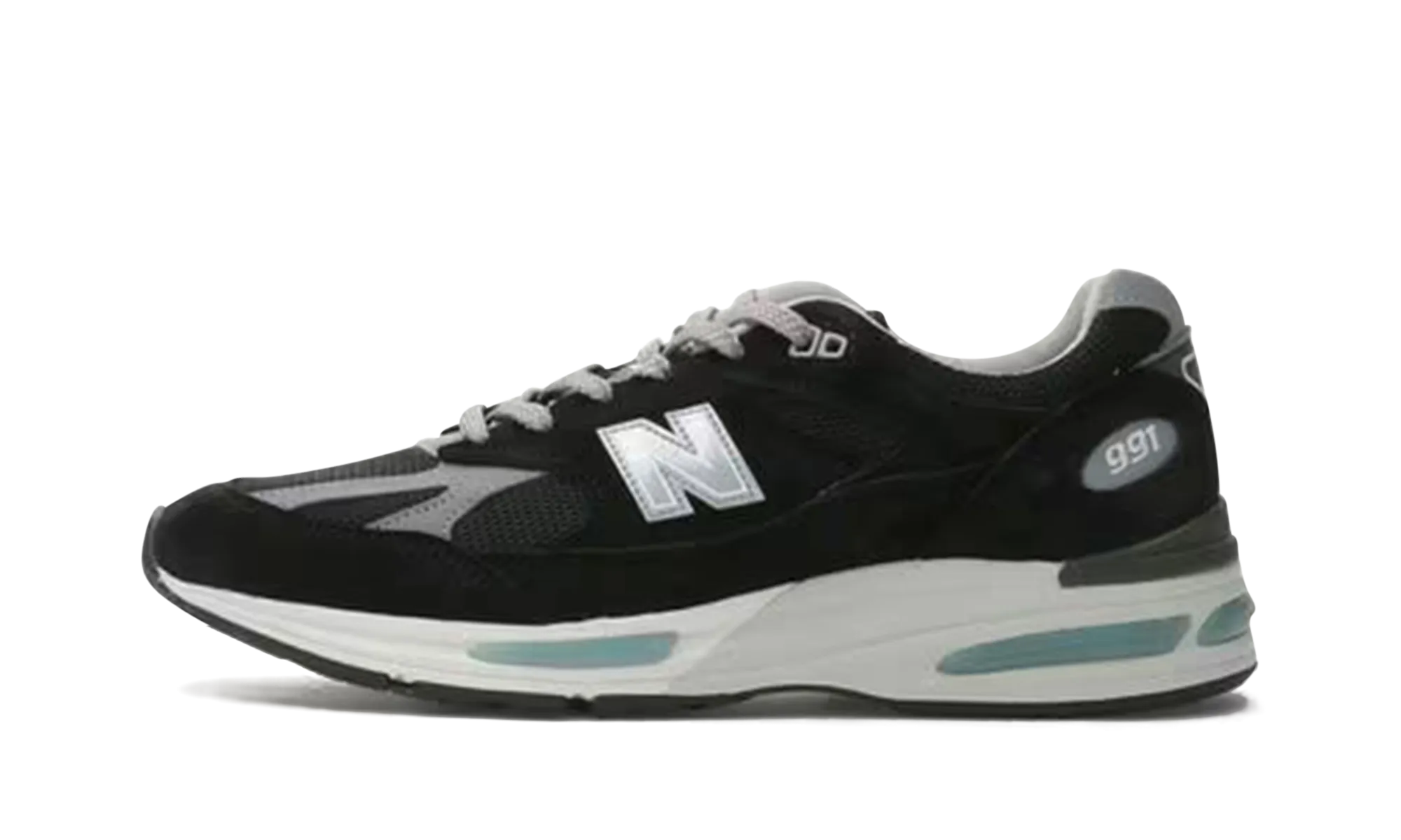 soft - foam sole shoes 991v2 "MiUK Black Grey"