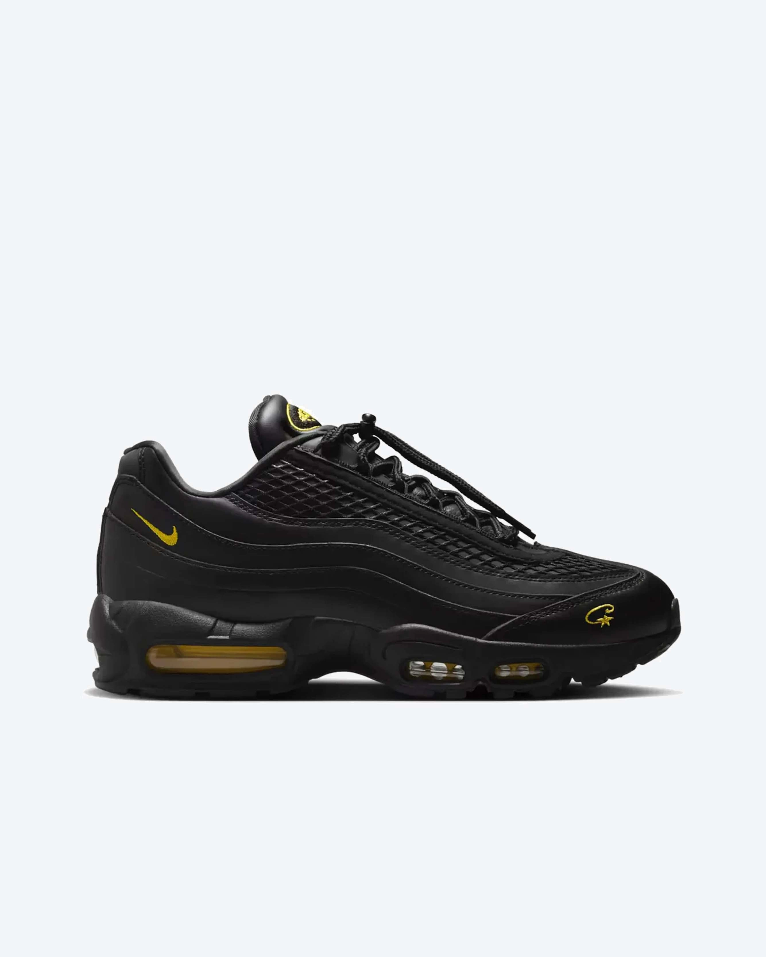 Nike Air Max 95 Corteiz Honey Black leather running shoes high - end quality shoes