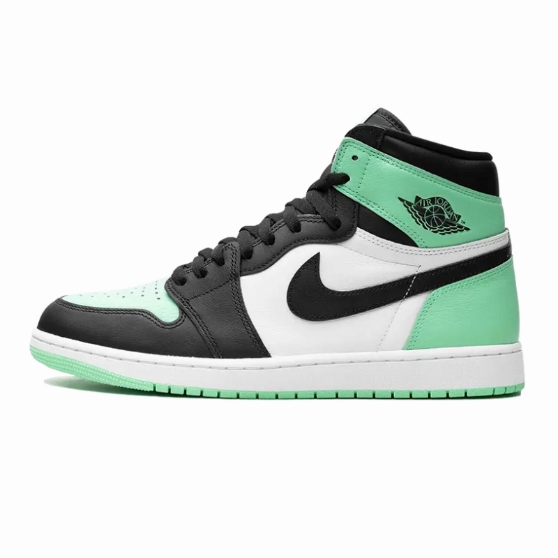 Streamlined grip Ultra-soft shock absorption Air Jordan 1 Retro High OG Green Glow