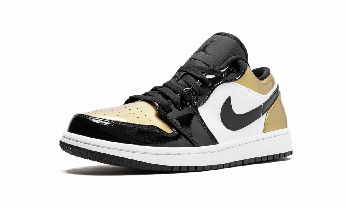 Air Jordan 1 Low "Gold Toe" Quick Lace System