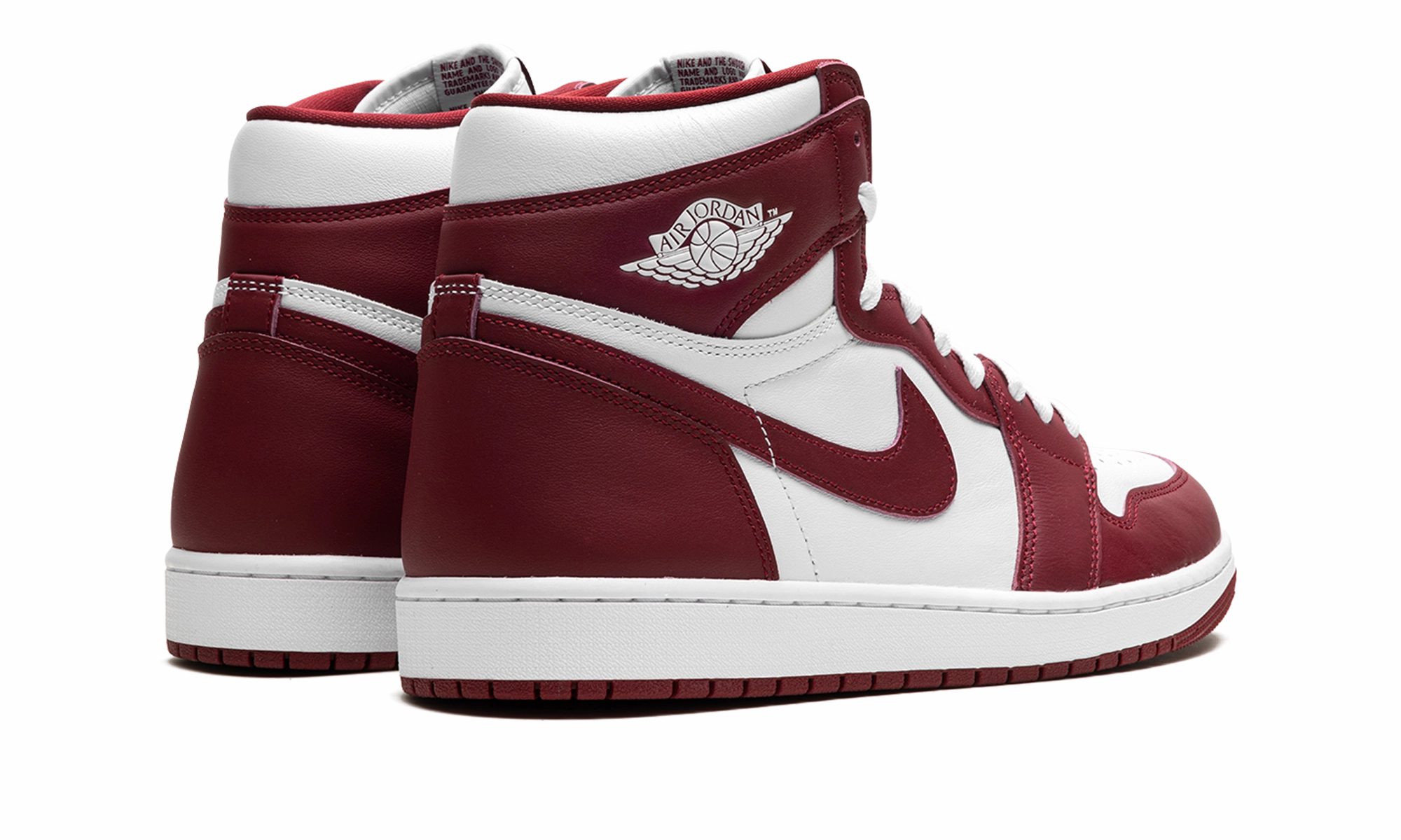 Stretch fit Ultra-soft shock absorption Air Jordan 1 Retro High OG "Team Red"