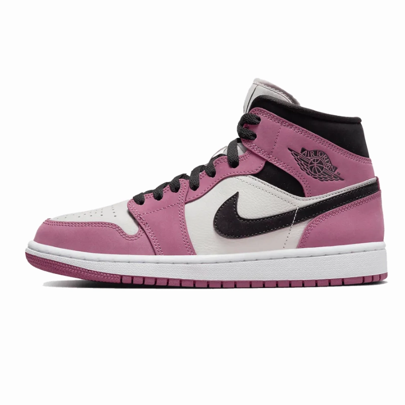 Air Jordan 1 Mid SE Berry Pink cloudy winter shoes