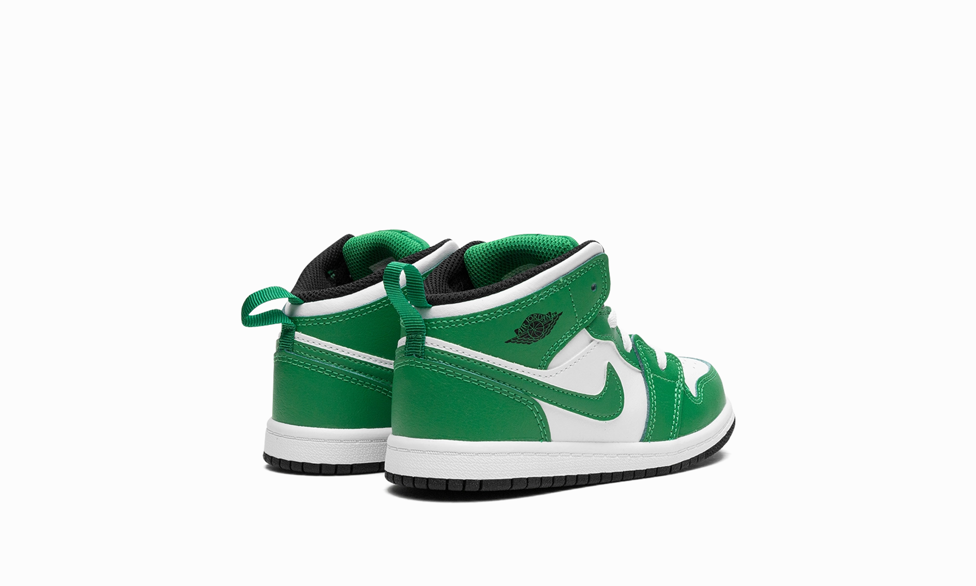 Luxe sole AIR JORDAN 1 MID TD "Lucky Green"