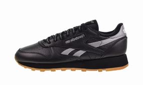 Classic Leather Places Faces "Black/Silver/White" running shoes for athletes