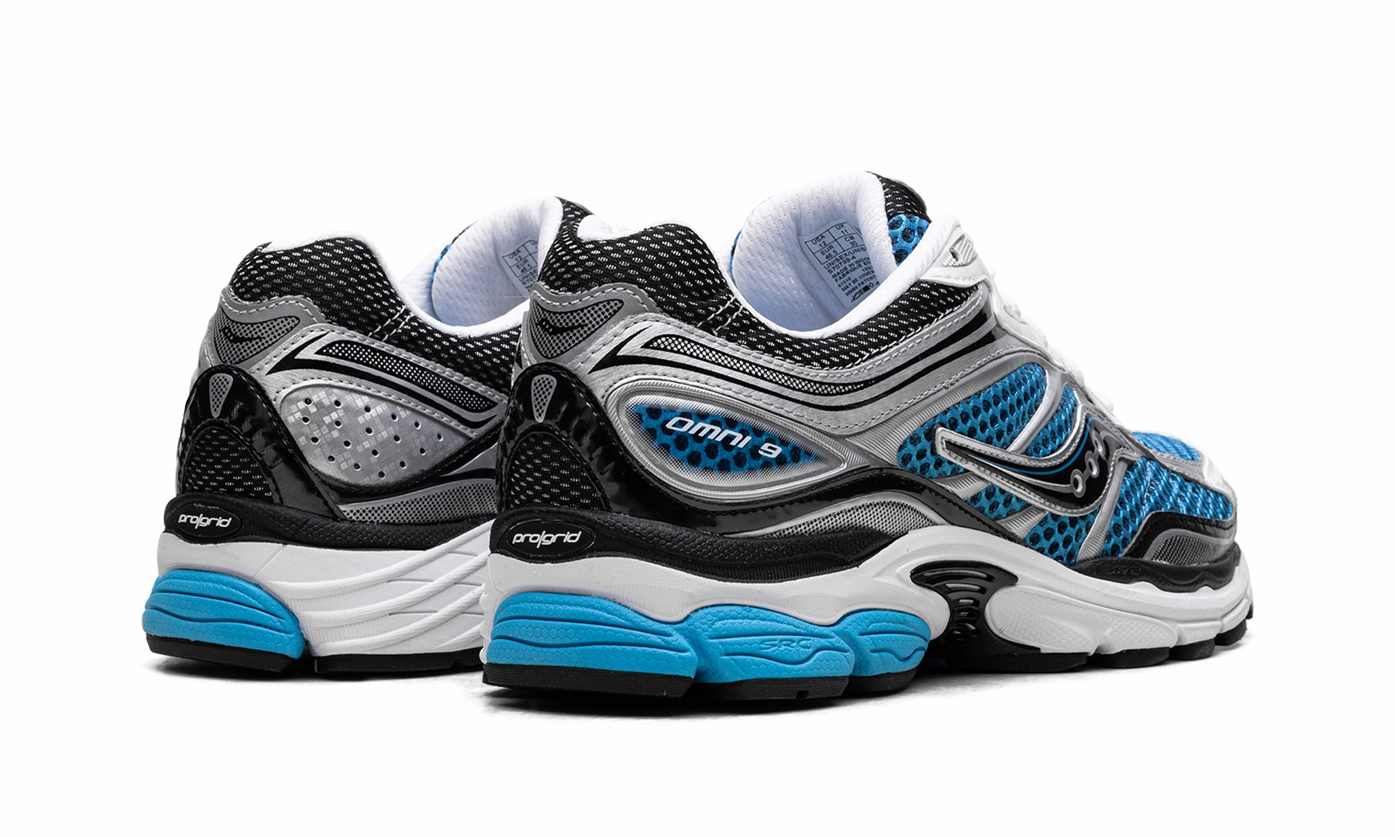 ProGrid Omni 9 OG "Royal Silver" patterned shoes reflective running shoes