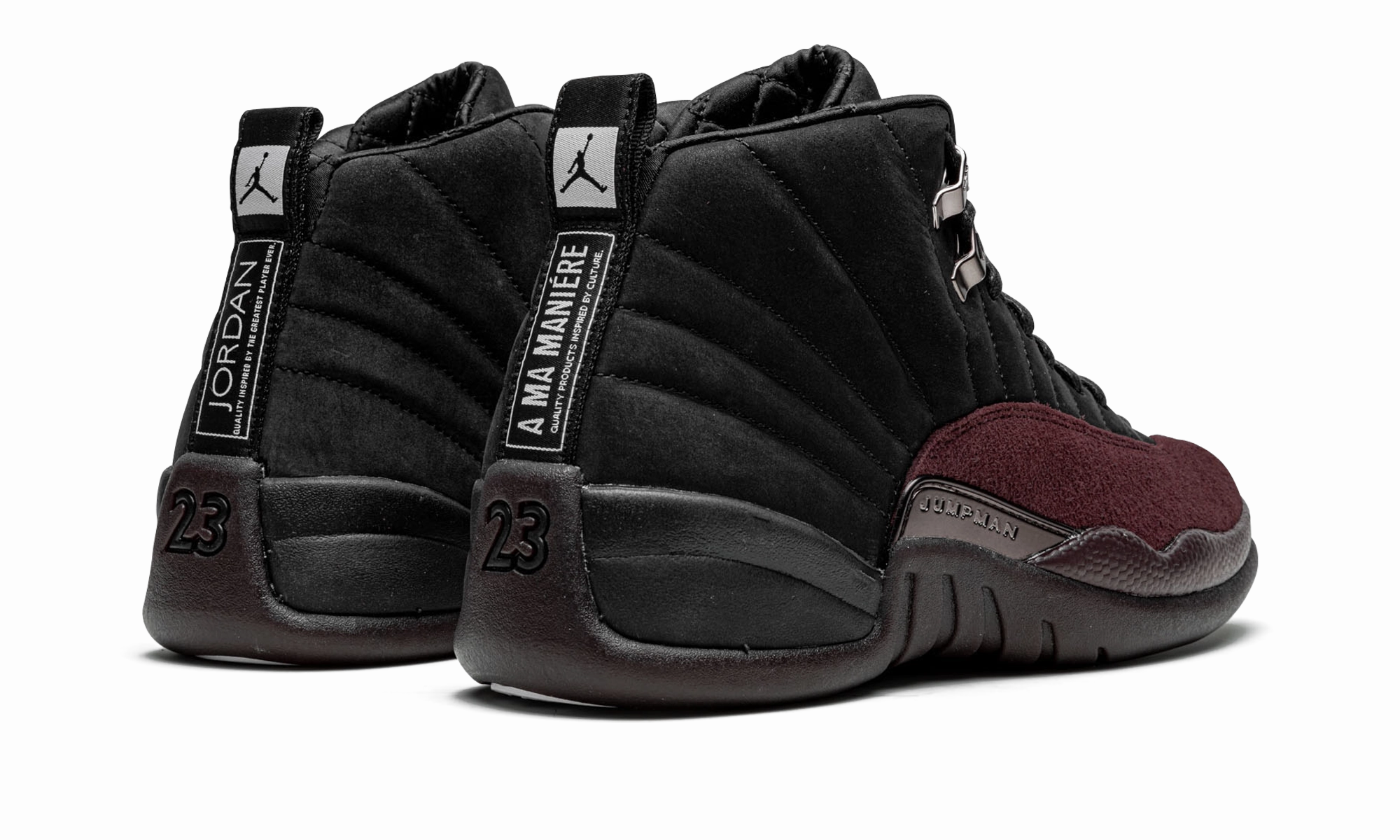 running in stadium tracks shoes AIR JORDAN 12 RETRO WMNS "A Ma Manire - Black"