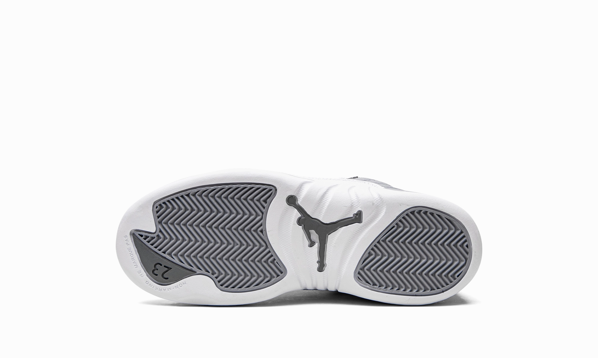 Air Jordan 12 Retro PS "Stealth" hard - rubber sole shoes Soft