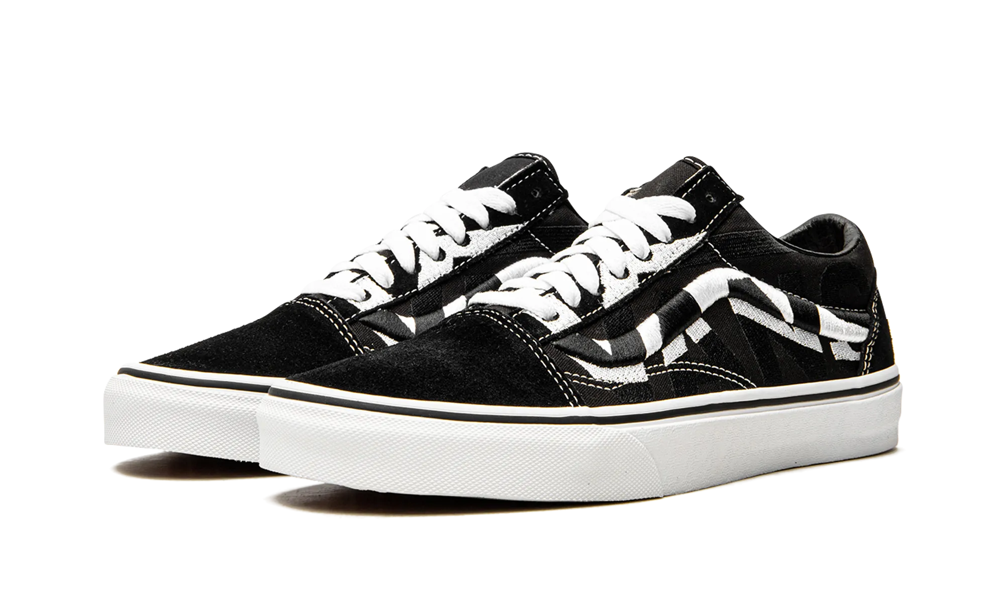 Old Skool "Embroidered Logo" Cafe Outfit Retro Style