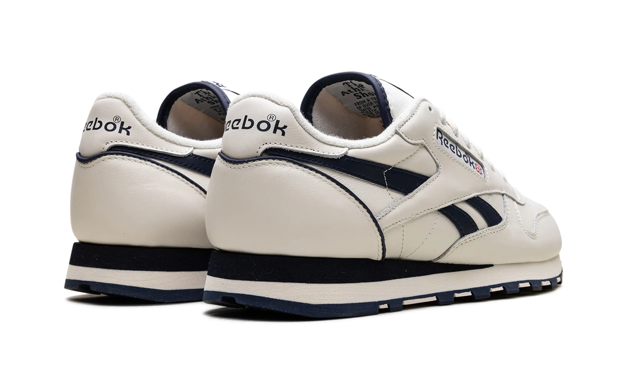 Classic Leather 1983 Vintage "White Navy" Rainy Day rugby shoes