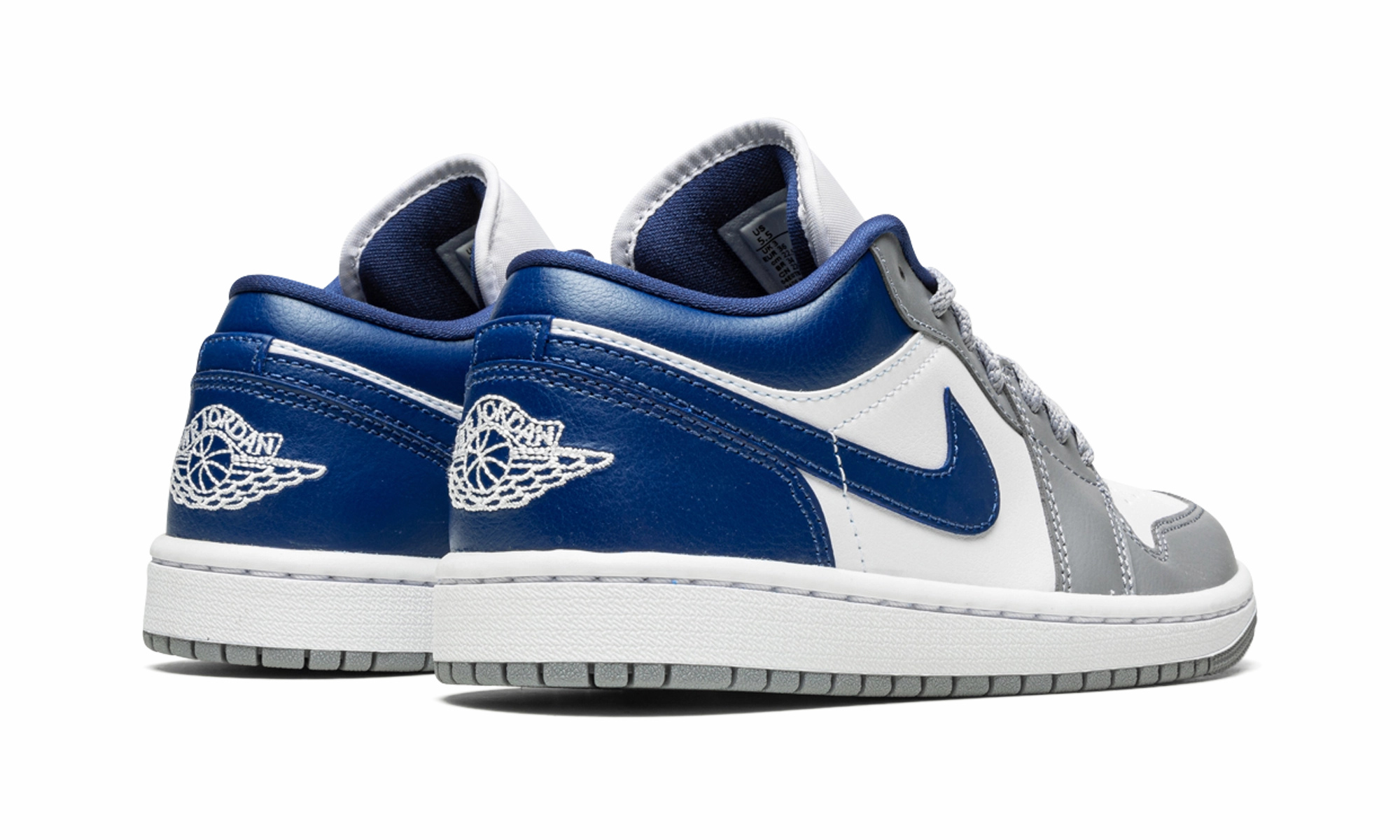 Air Jordan 1 Low WMNS "Stealth / French Blue" Luxurious Feel Luxe Touch