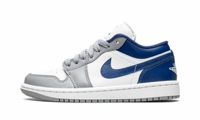 Versatile Fit Air Jordan 1 Low WMNS "Stealth / French Blue"