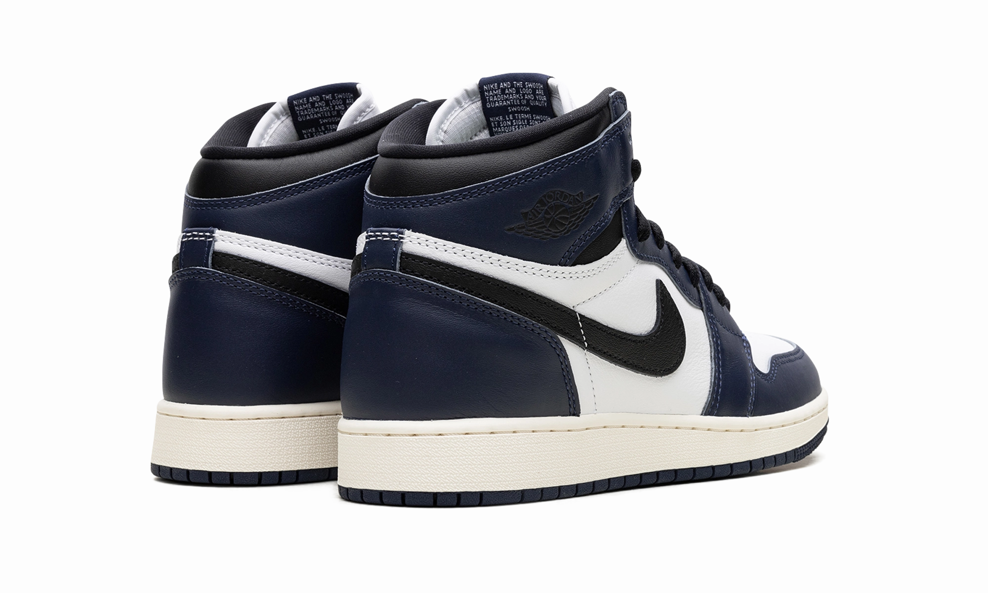 High Top All Season Air Jordan 1 Retro High OG GS "Navy"
