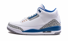 Air Jordan 3 Retro "Wizards" Velcro Strap Stylish Sole