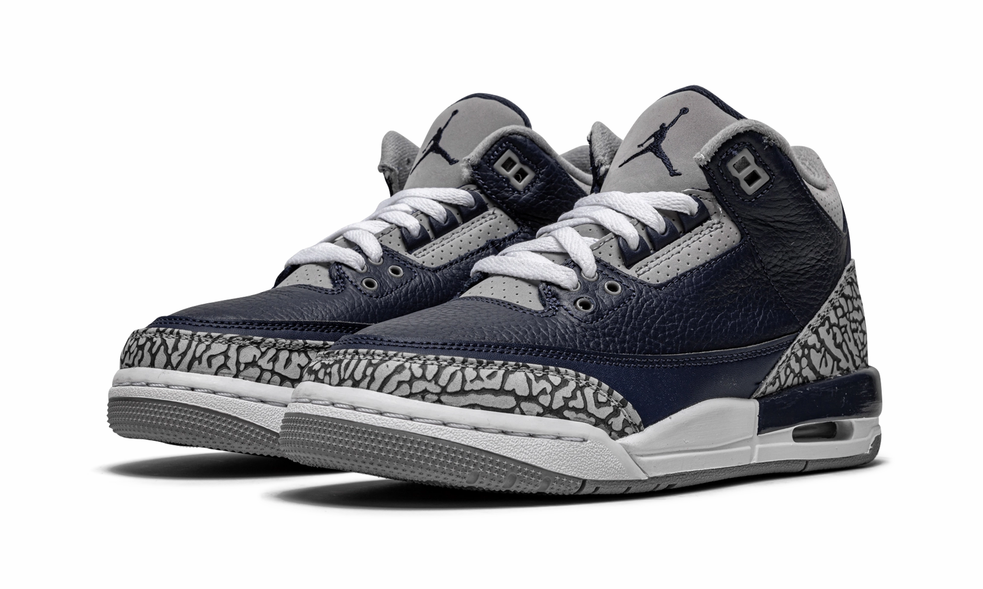 Fresh Air Cushioned Feel Air Jordan 3 Retro GS "Georgetown"