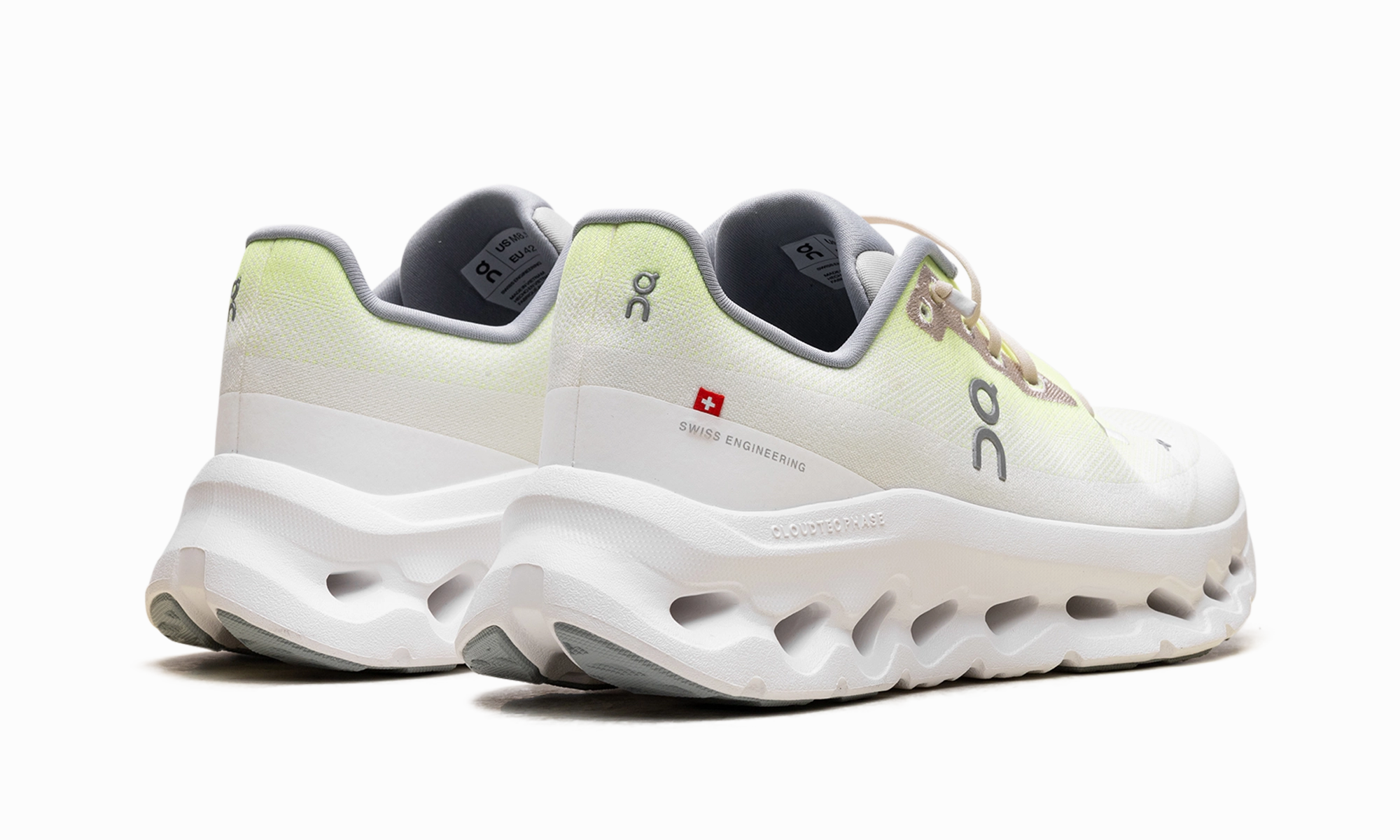 gel - cushioned shoes Cloudtilt "Lime Ivory"