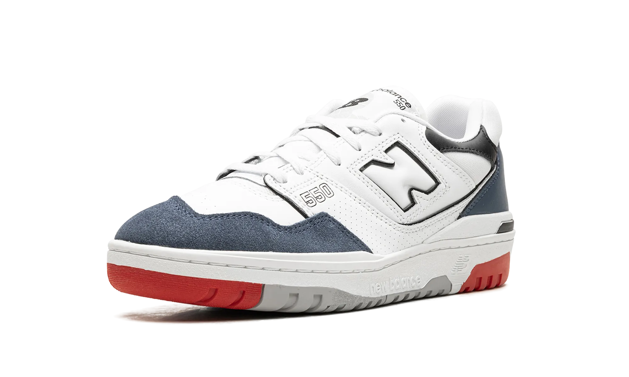 550 "White/Navy/Red" anti - odor running gear