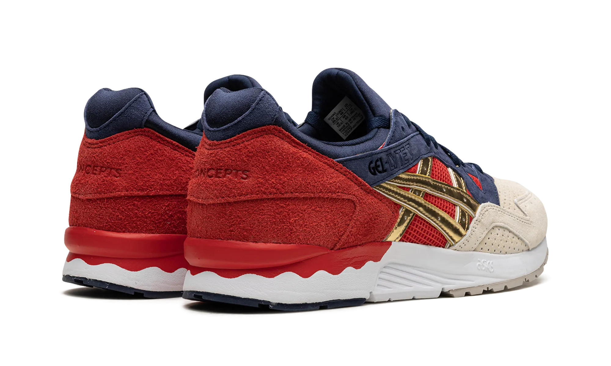 anniversary - edition running shoes Removable Gel Lyte 5 "Concepts - Libertea"