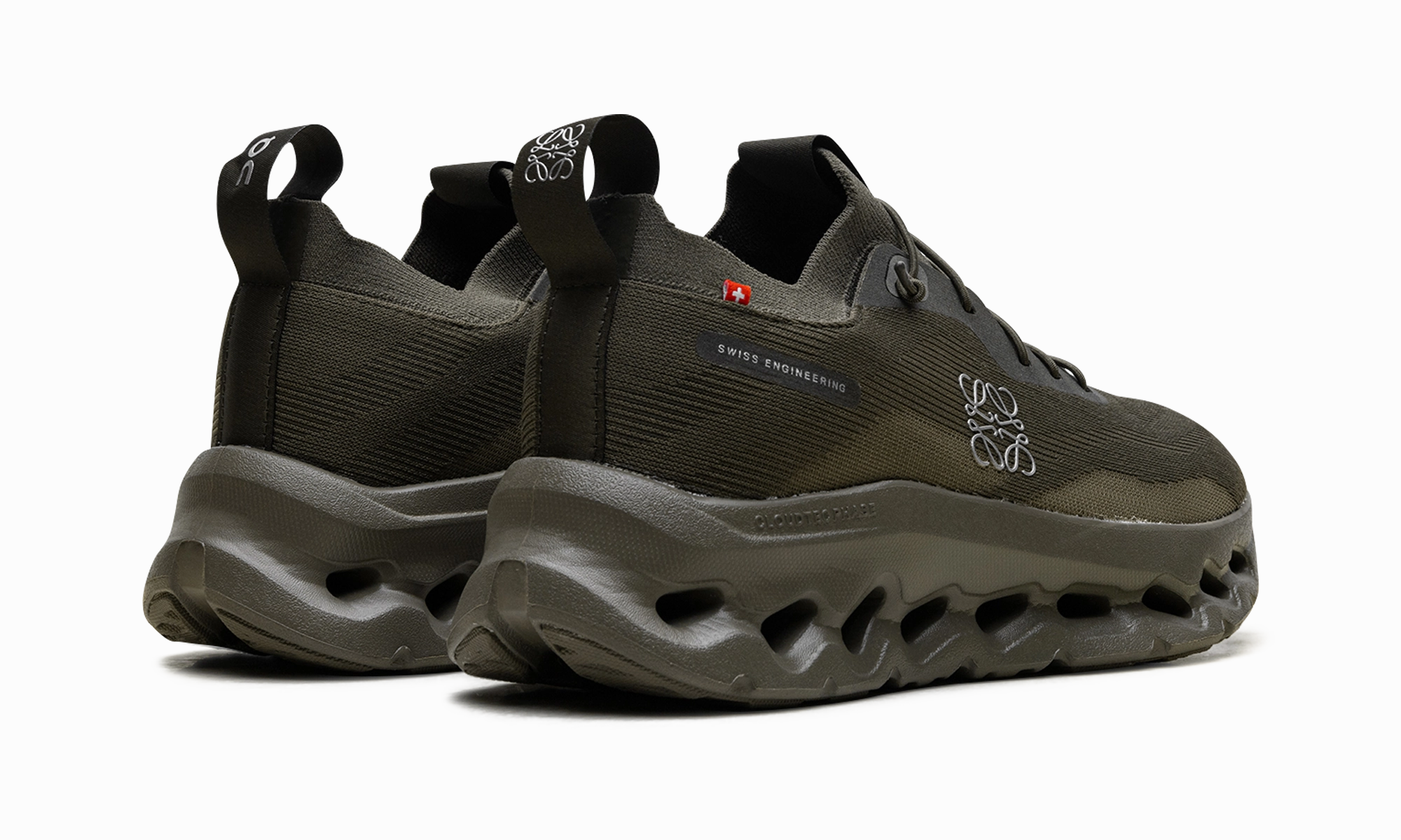 Cloudtilt WMNS "LOEWE Khaki Green" tempo runs Foot Health