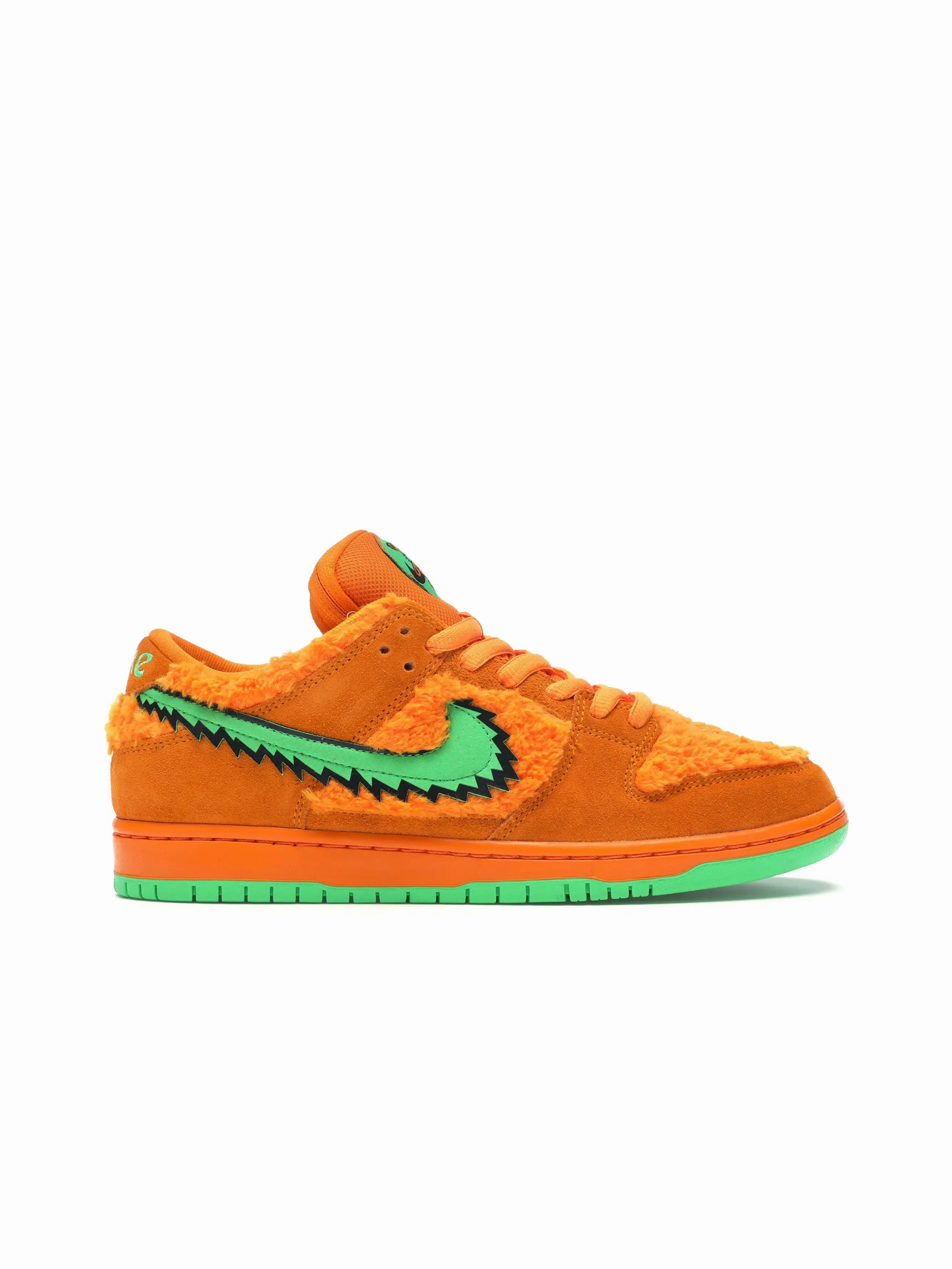 Nike SB Dunk Low Grateful Dead Bears Orange low - intensity running shoes mesh - upper - material shoes