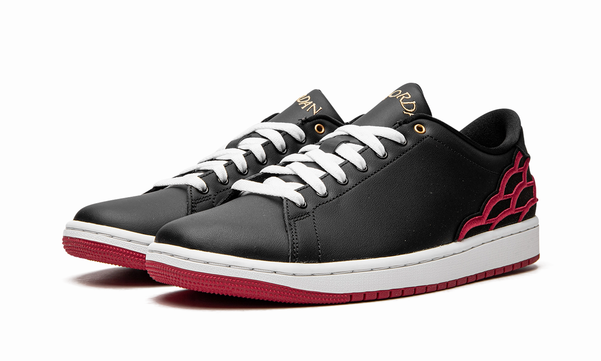 Luxurious breathability Air Jordan 1 Centre Court "Black/Pink"