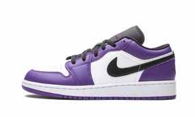 Air Jordan 1 Low GS "Court Purple" Outdoor Fashion