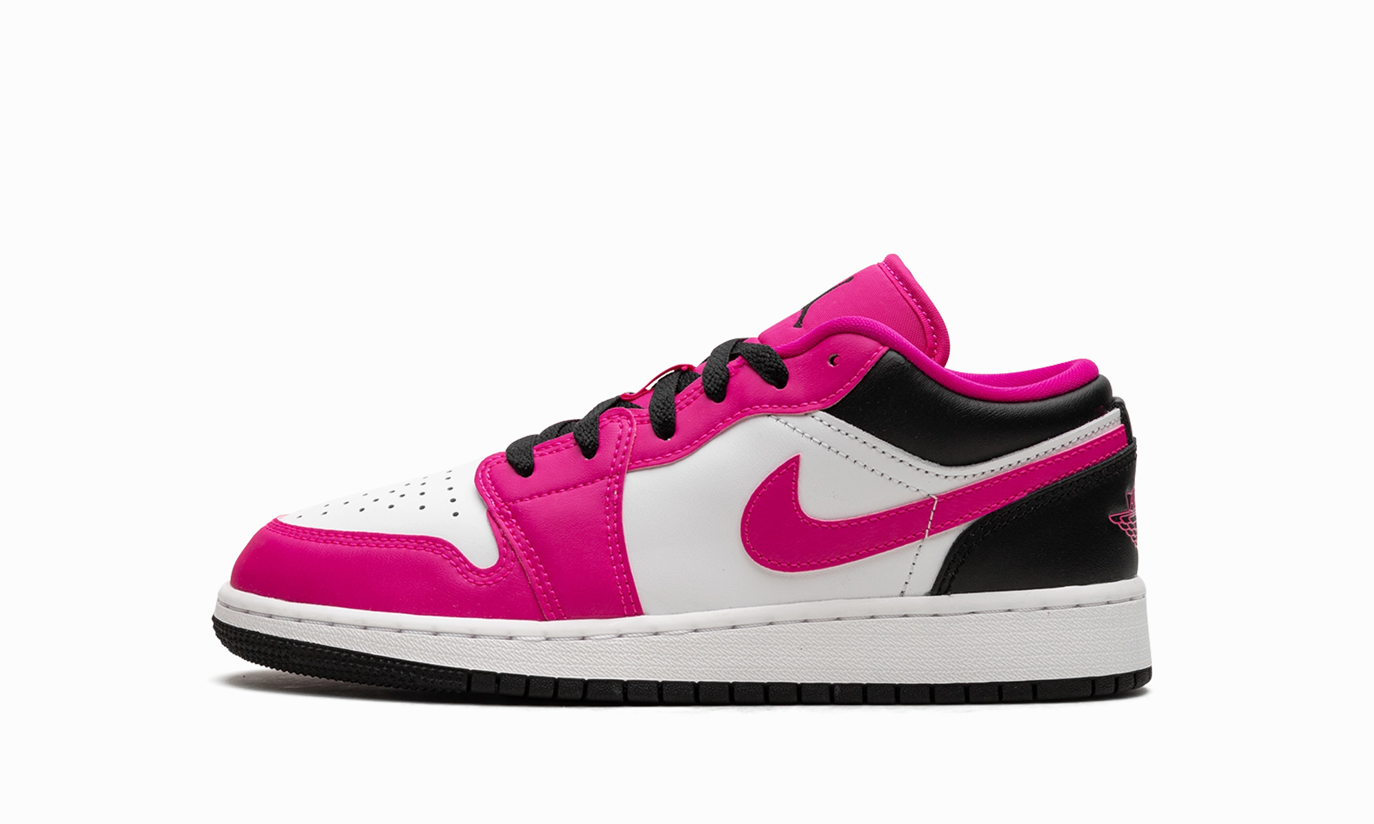Air Jordan 1 Low GS "Fierce Pink" Cushioned look Trend-setting