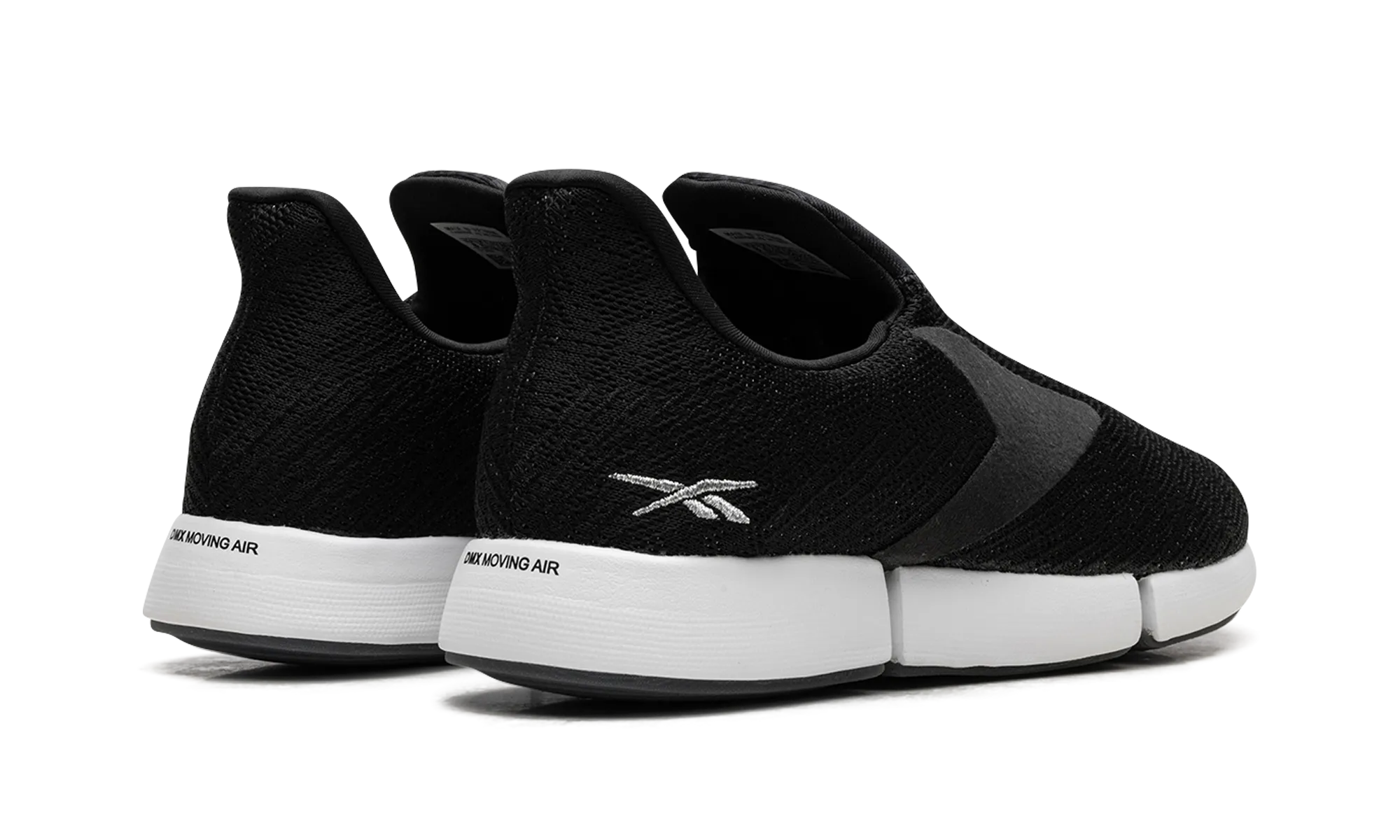 impact - resistant running shoes DailyFit DMX Slip-On WMNS "Black Silver Metallic"