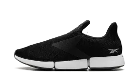 regional - themed running shoes narrow shoes DailyFit DMX Slip-On WMNS "Black Silver Metallic"