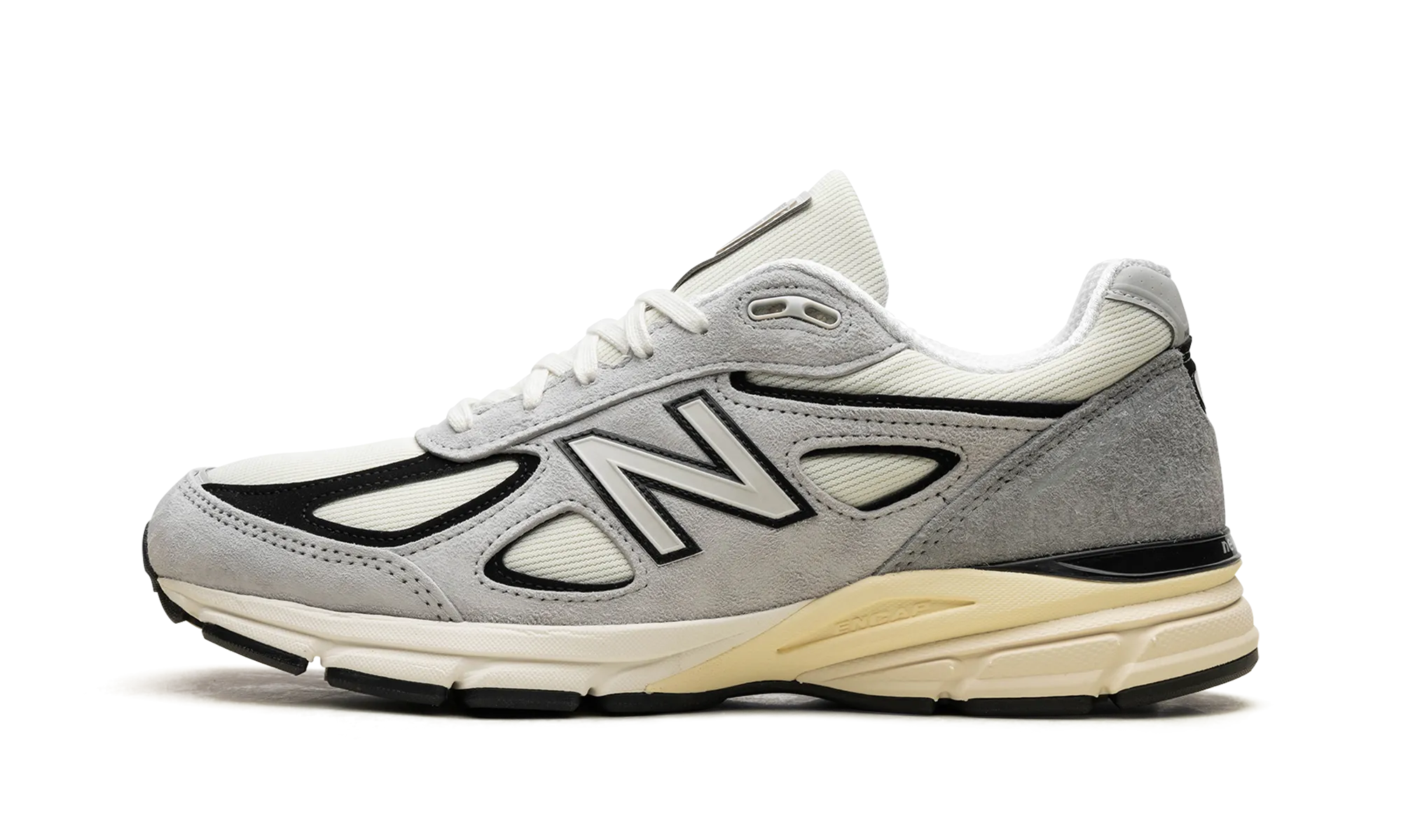 990v4 "Made in USA - Grey / Black" slip - resistant sole shoes Zero-gravity foam