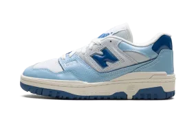 Reaction - time - improving limited - edition shoes 550 "Patent - White / Powder Blue"