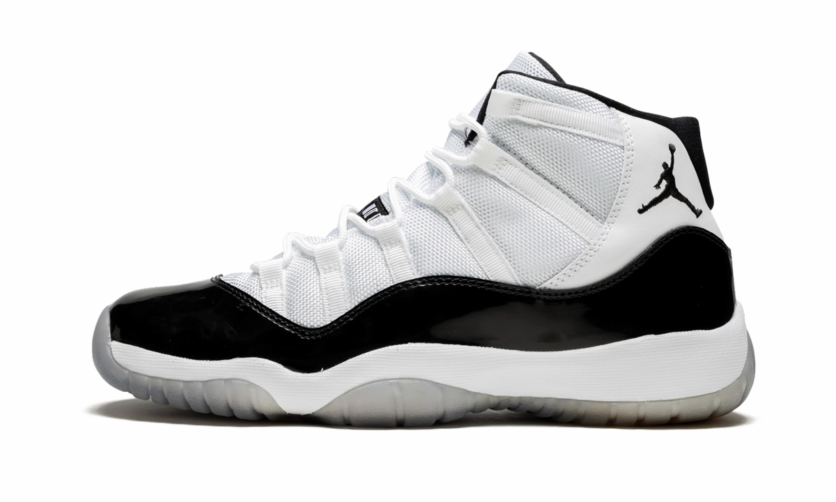 Air Jordan 11 Retro GS "Concord" Giant pattern moisture - wicking insole shoes