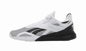 Nano X "Black/White" debossed - finish - design shoes