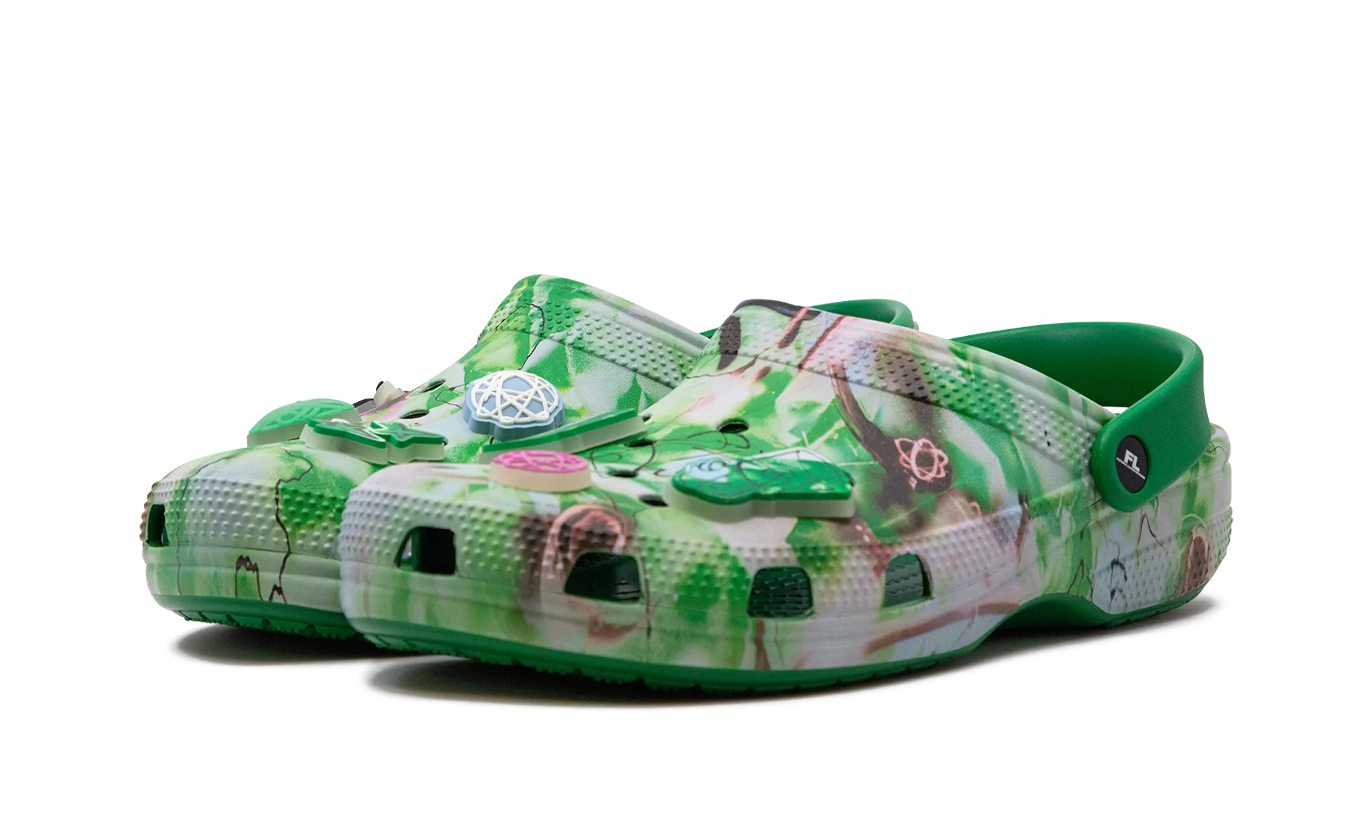 Clog "Futura Laboratories - Green Ivy" Premium Material ArchSupport