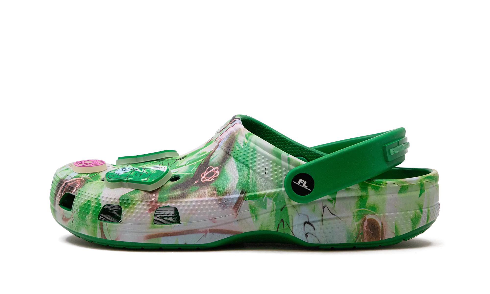 Clog "Futura Laboratories - Green Ivy" Moisture Wicking Fabric