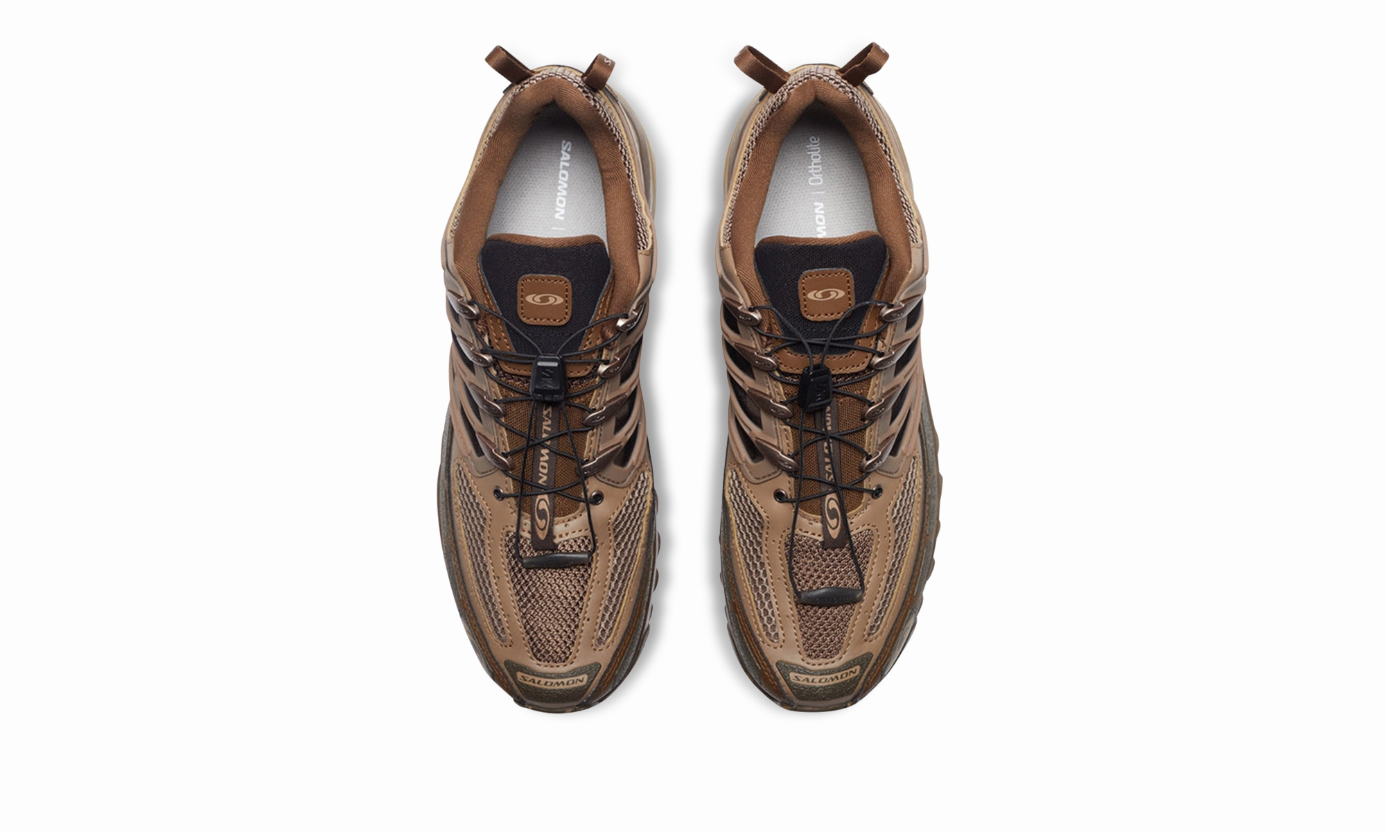 ACS Pro Desert "Brown" running in a cantilever bridge area shoes Secure Comfort