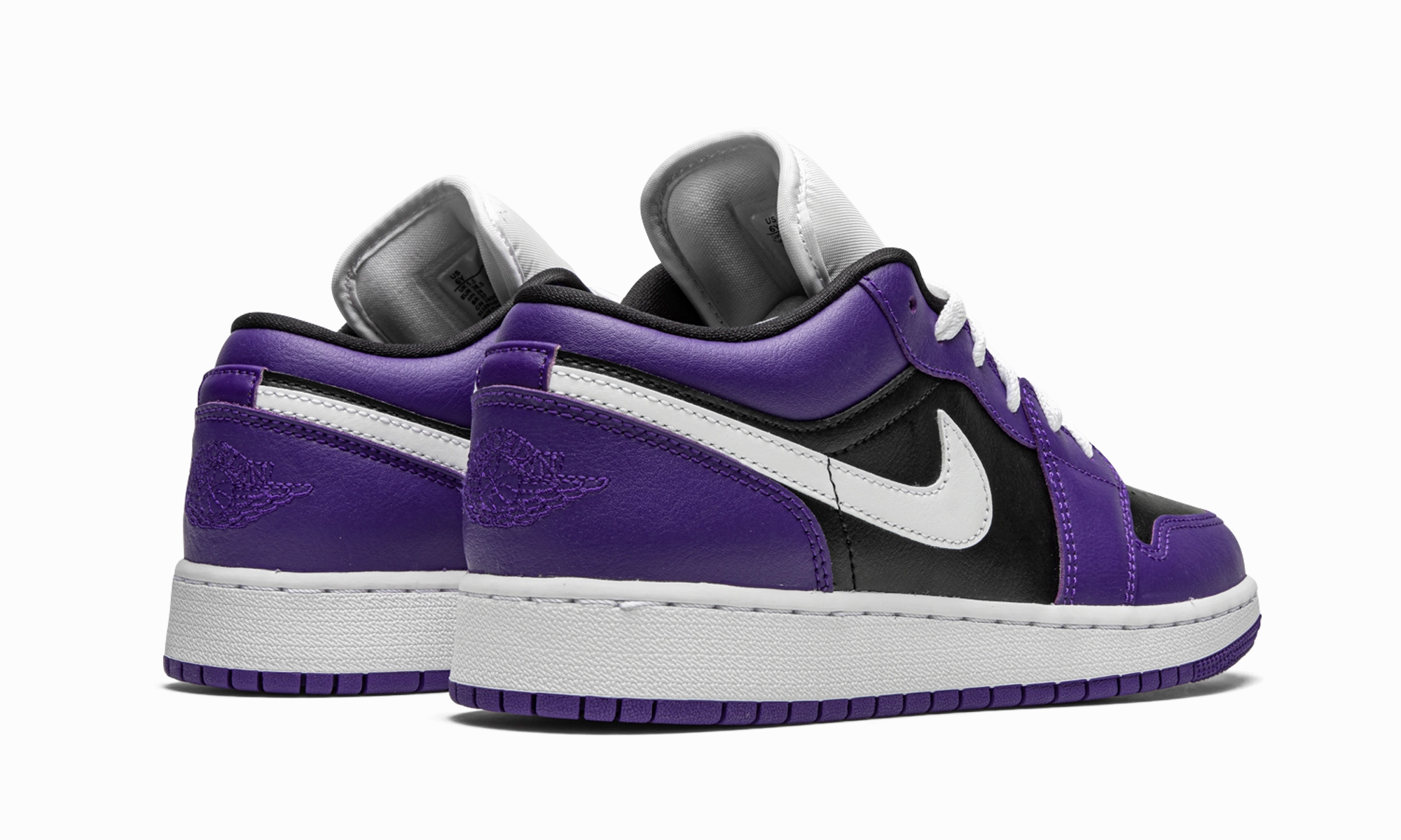 Cross training Weekend Walker Air Jordan 1 Low GS "Black / Court Purple"