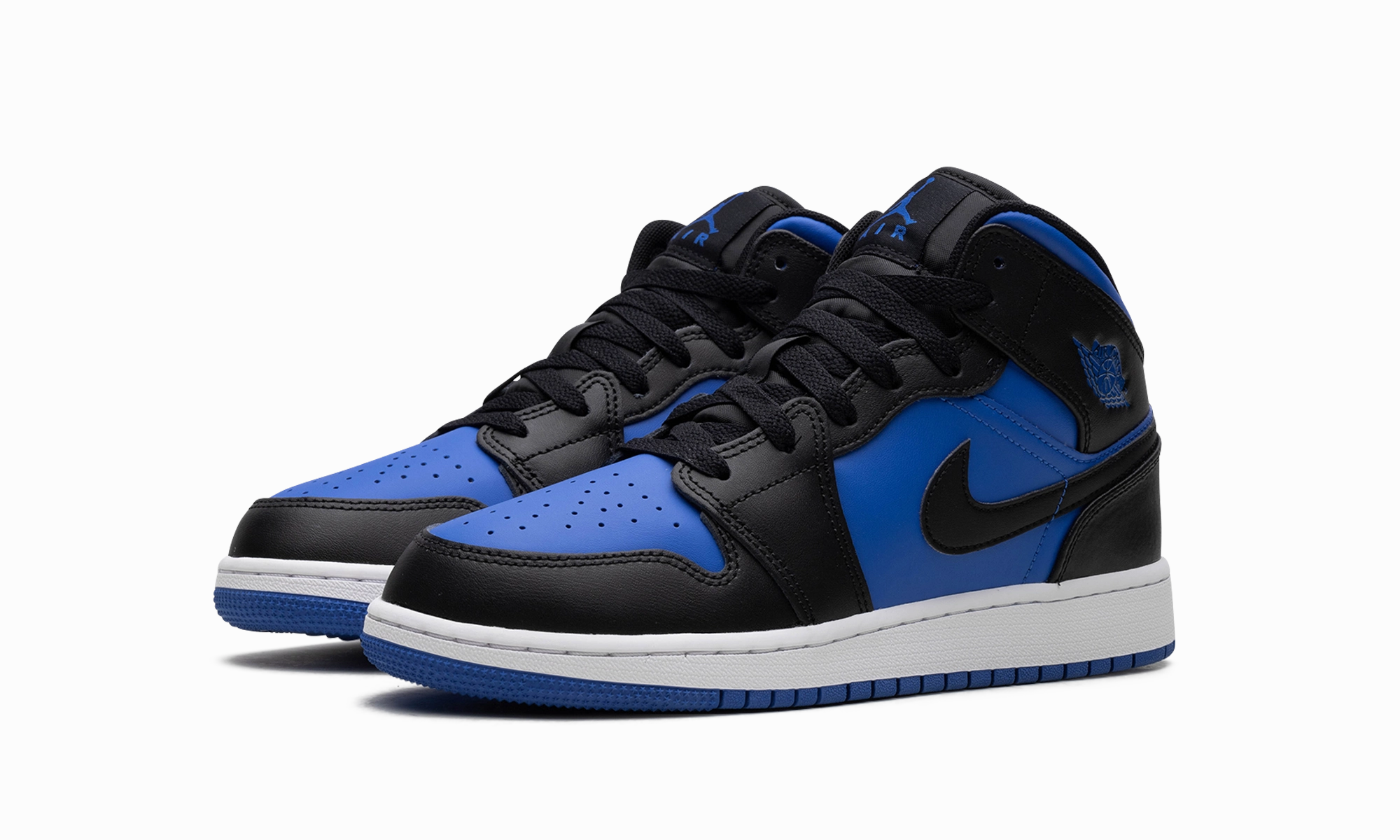 Secure Style Quick Fit Air Jordan 1 Mid GS "Varsity Royal"