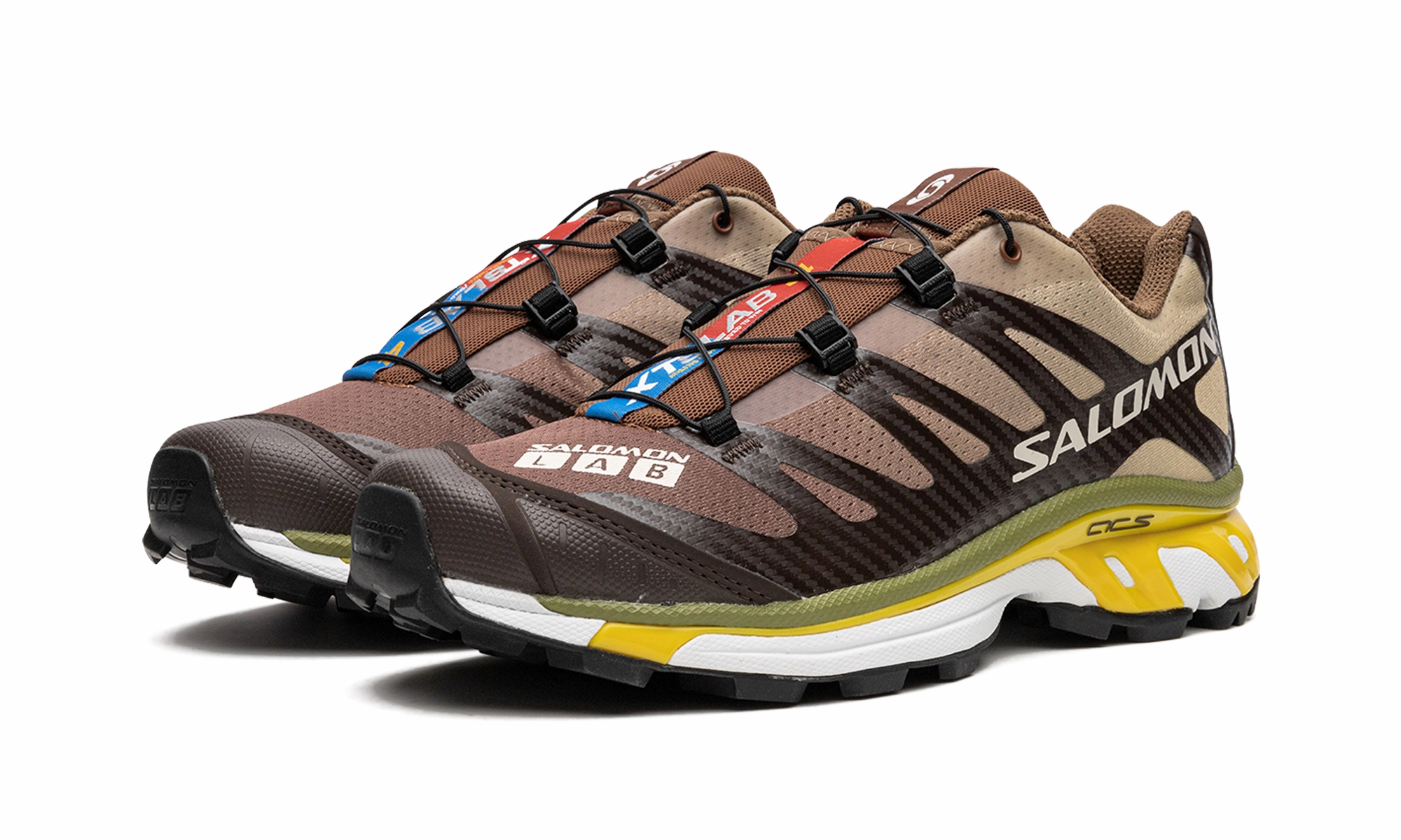 Single color preference grassy track running shoes Salomon XT-4 "Delicioso"
