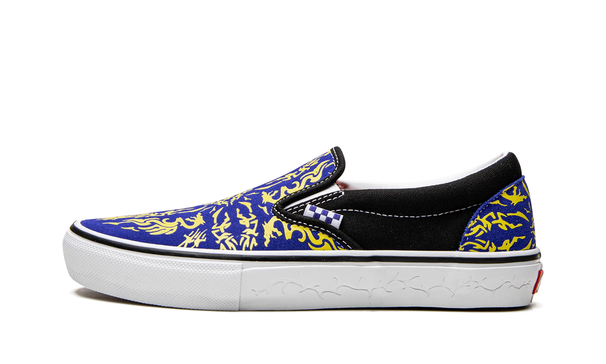 Skate Slip-On "Dragon Flame" Gym Style Park Jogger