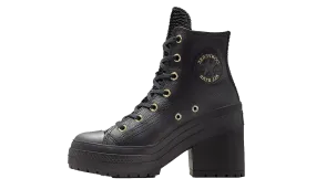 Shore Jog Chuck 70 De Luxe Heel Platform High WMNS "Black Light Gold"