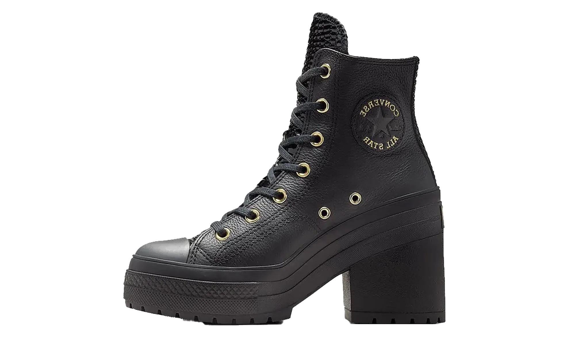 Prairie Run Chuck 70 De Luxe Heel Platform High WMNS "Black Light Gold"