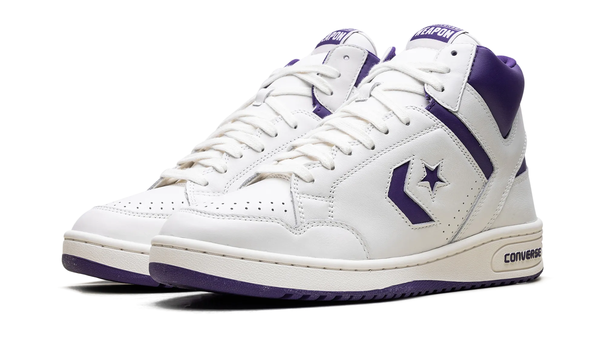 Weapon Mid "Vintage White Court Purple" Work Pace
