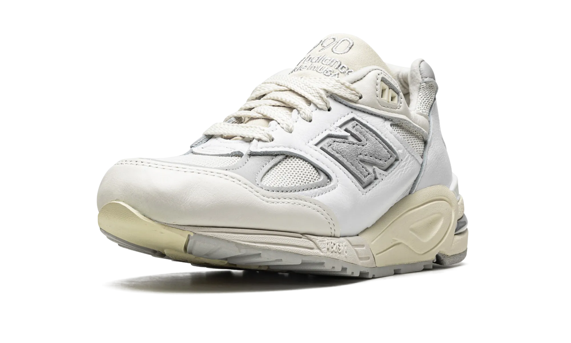 racing shoes narrow - toe - box running shoes 990 V2 "Made In USA - Teddy Santis Sea Salt"